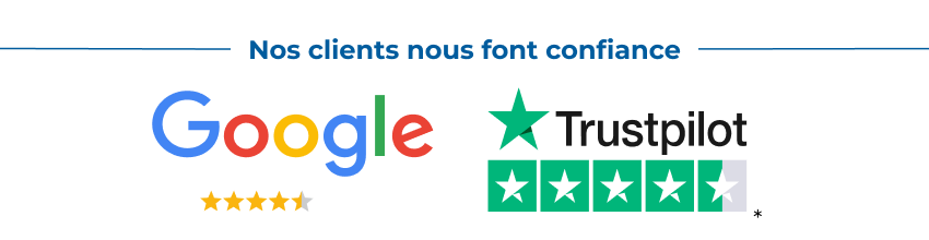 Avis google et Trustpilot