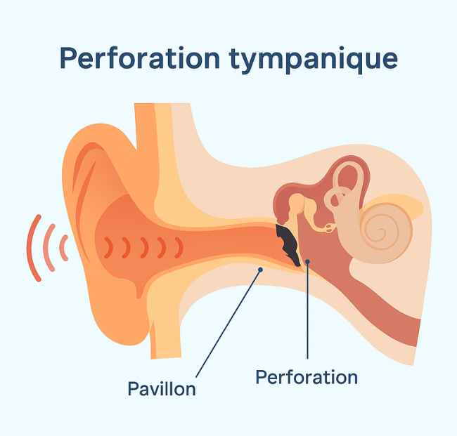 tympan percé