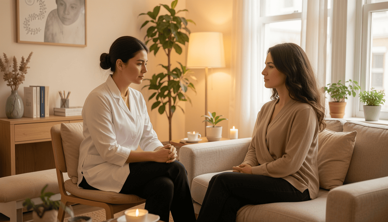 Séance de sophrologie avec un praticien spécialisé dans les troubles de l'audition