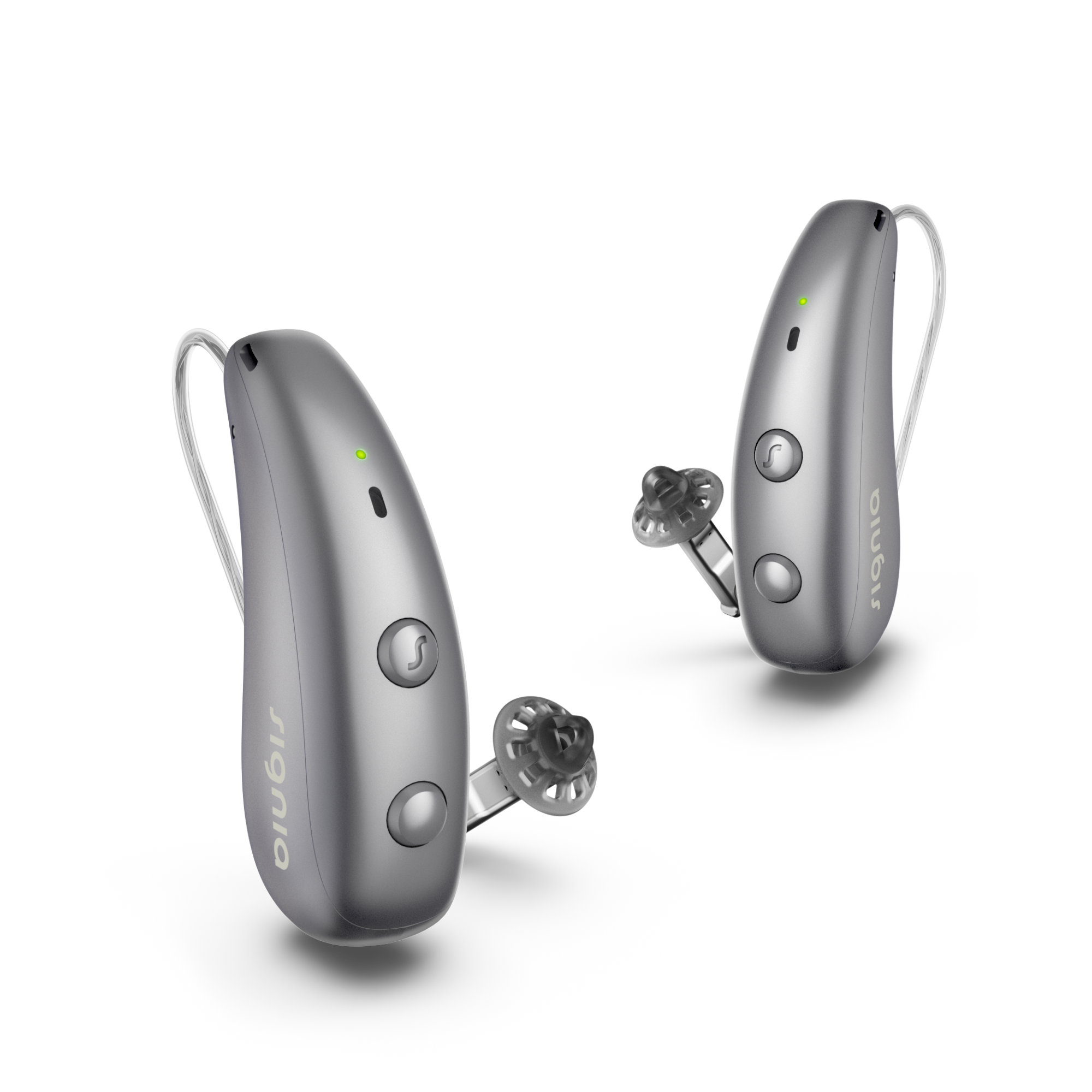 Appareil auditif Signia Pure Charge&Go MaX couleur Titanium